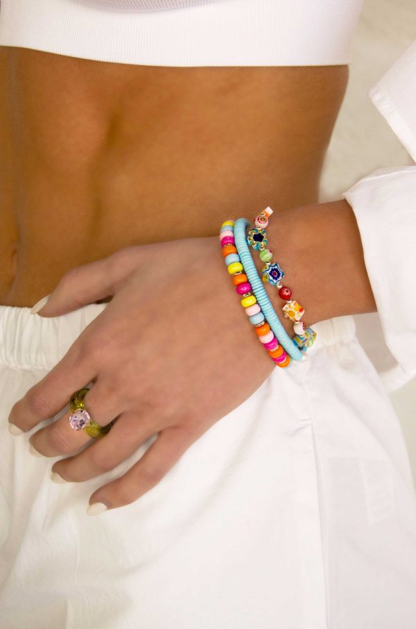 Sunny Days Pearl and Bead Bracelet Set on Sale - Image 2