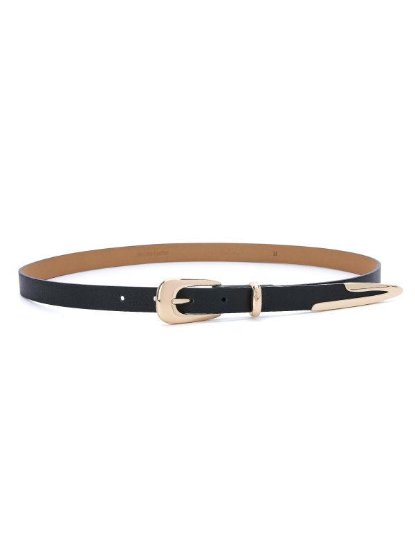 Modern Saddle Belt in Black Supply