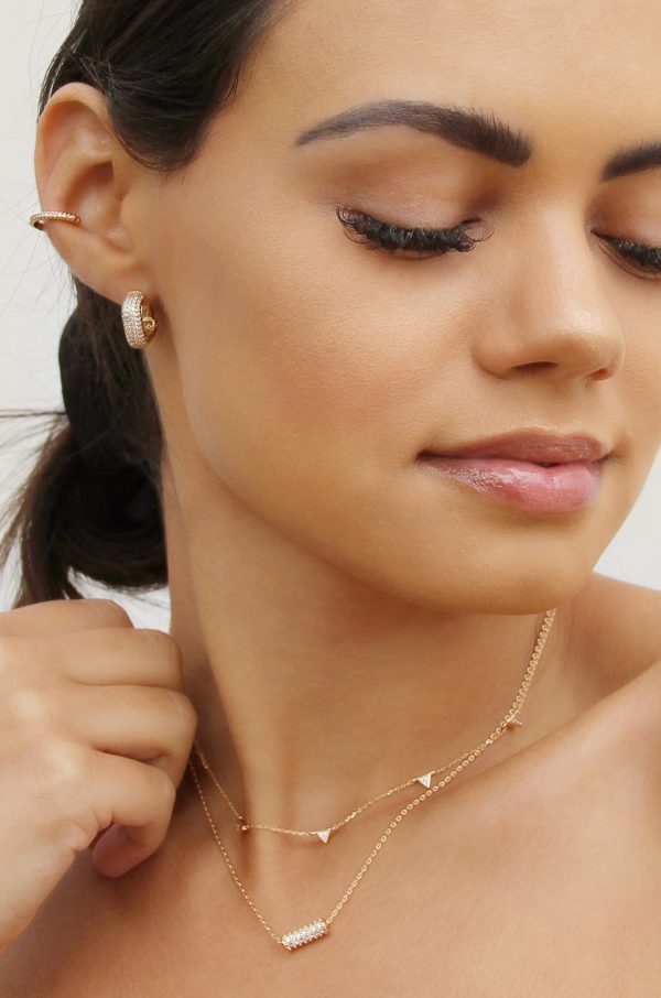 Delicate Addition Crystal Necklace Sale - Image 2
