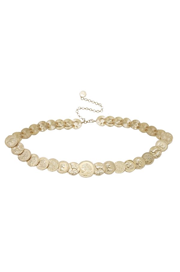 Roman Coin Statement Belt For Discount - Image 3