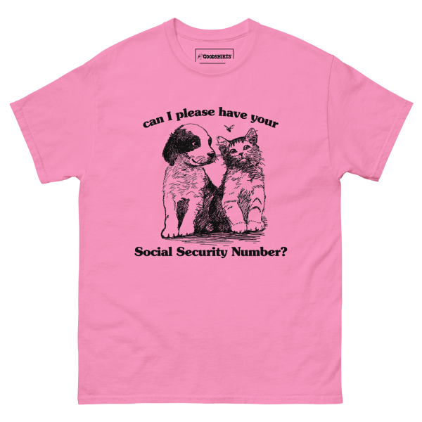 Can I Please Have Your Social Security Number. Online Hot Sale - Image 2
