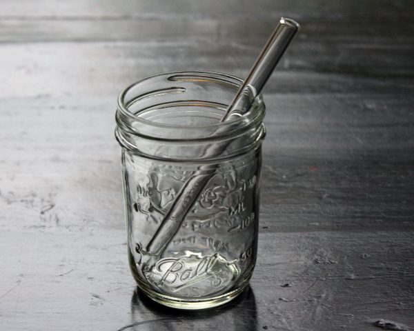 8 Pack Combo Glass Straws for Mason Jars + Cleaner Discount - Image 2