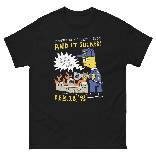 Bootleg Bart I Went To Mt. Carmel, Dude And It Sucked!!! Online Hot Sale - Image 3