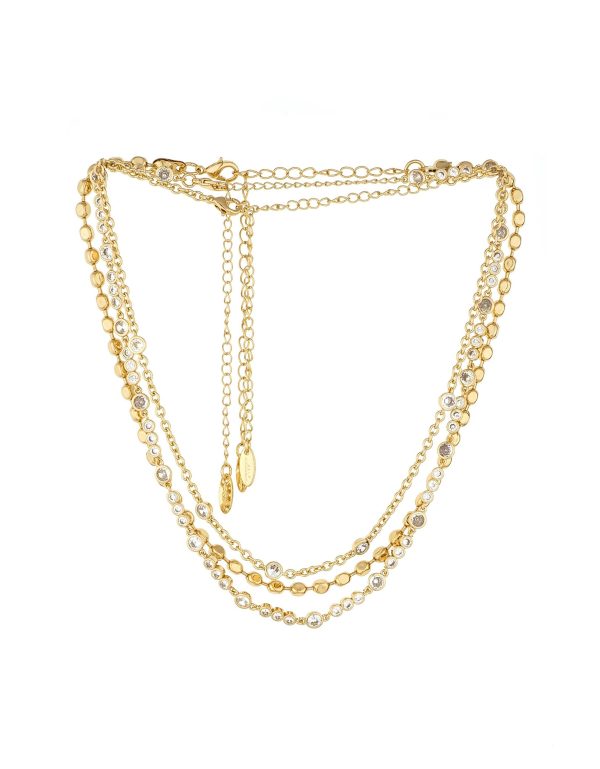 Main Character 18k Gold Plated Layered Necklace Set Online - Image 5