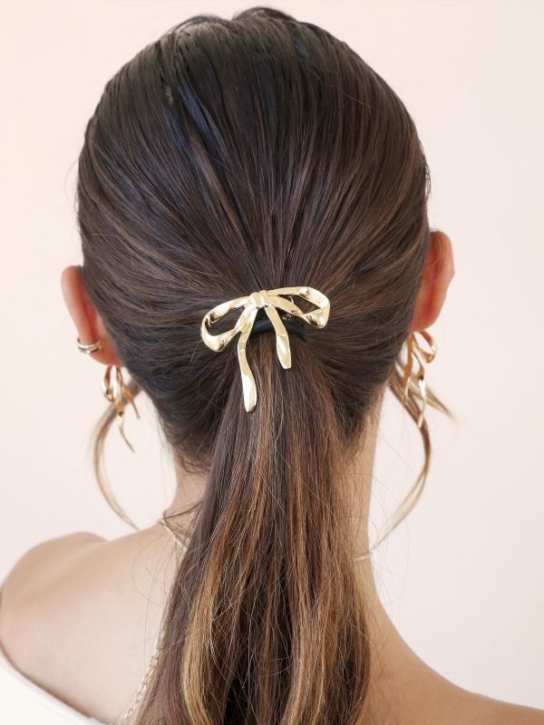 Bow Organica Hair Tie Online Hot Sale - Image 4