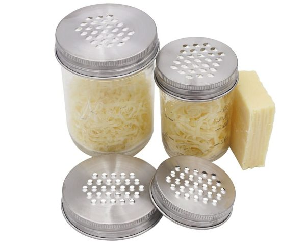 Grater   Shredder Stainless Steel Lid for Mason Jars For Cheap - Image 4