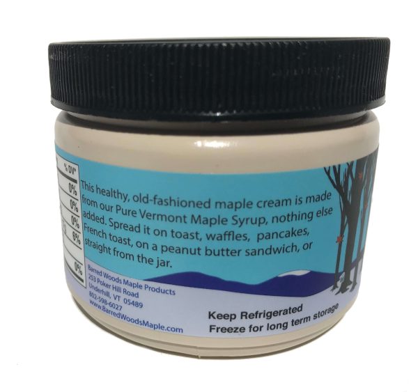8 oz Jar of Delicious Vermont Maple Cream - Maple Butter For Discount - Image 3