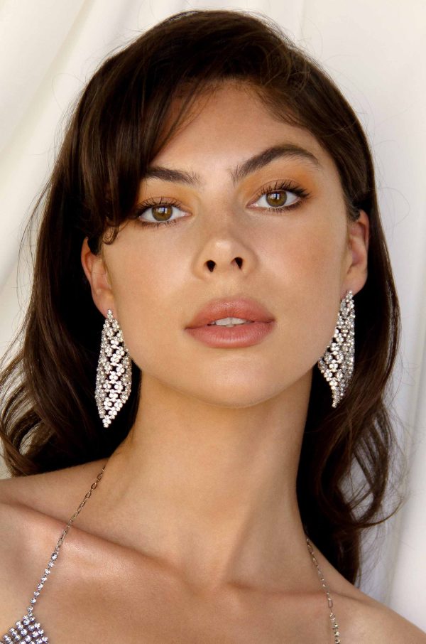 Swinging Crystal Statement Earrings Online Hot Sale - Image 4