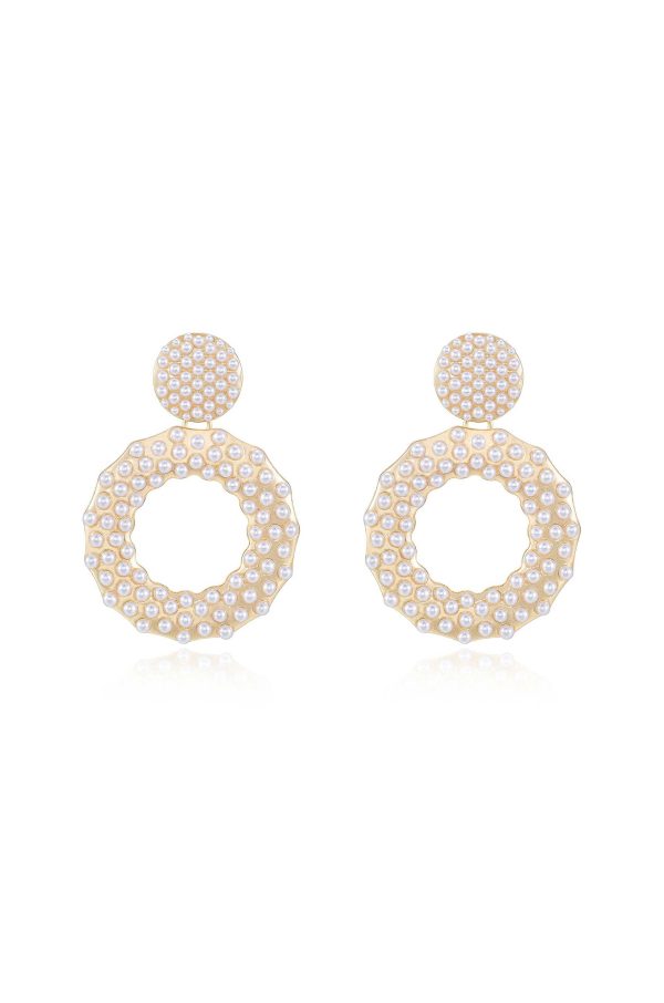 You re The Moment Pearl and Crystal Earrings For Cheap - Image 4