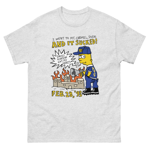 Bootleg Bart I Went To Mt. Carmel, Dude And It Sucked!!! Online Hot Sale - Image 2