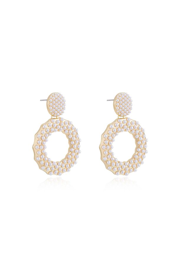 You re The Moment Pearl and Crystal Earrings For Cheap - Image 3