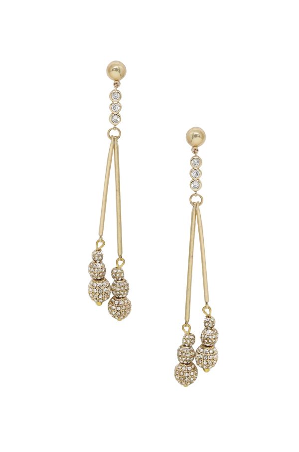 Crystal Berry Dangle Earrings Online Hot Sale - Image 3