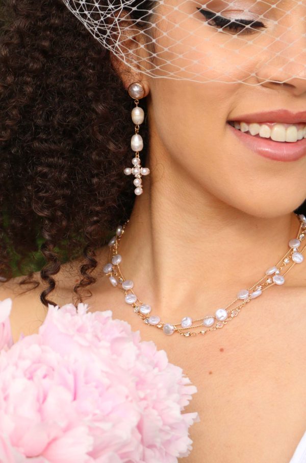 Dressed in Pearls Layered Necklace For Discount - Image 4