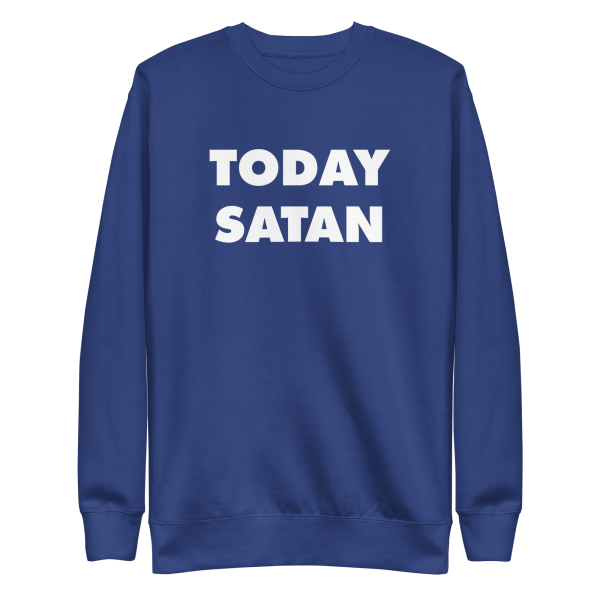 Today Satan Crewneck. Cheap - Image 4