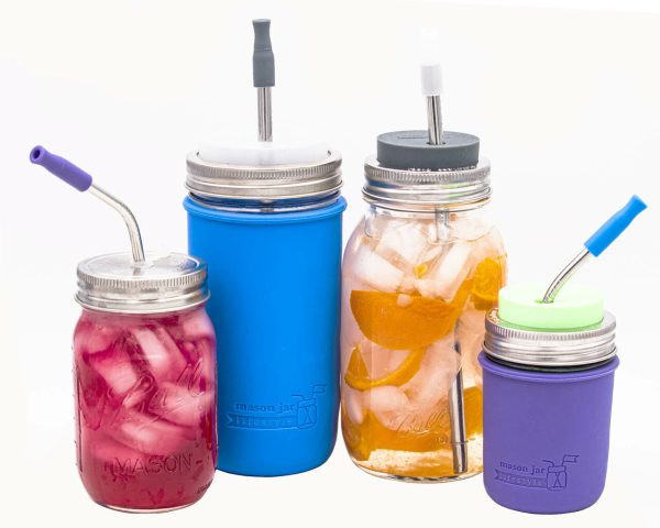 12 Pack Silicone Straw Tips for Reusable Straws Supply
