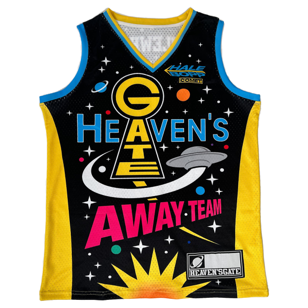 Heaven s Gate Away Team Basketball Jersey. Online