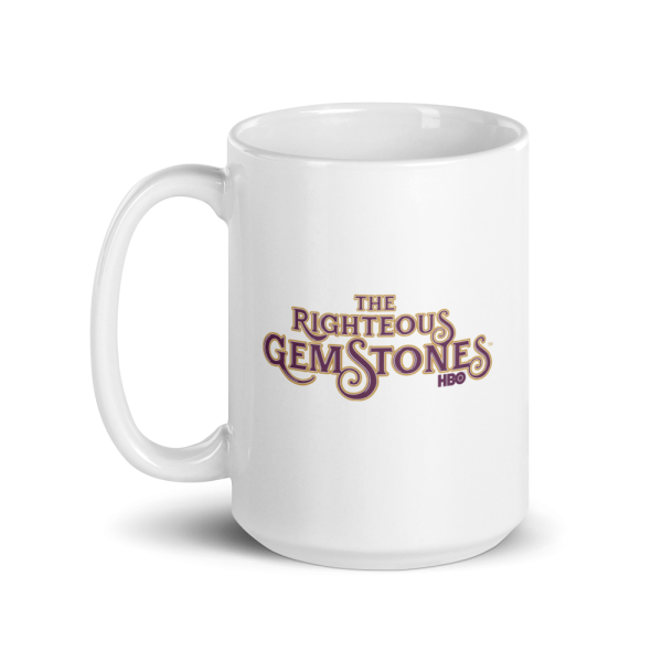The Righteous Gemstones Logo White Mug Supply - Image 2