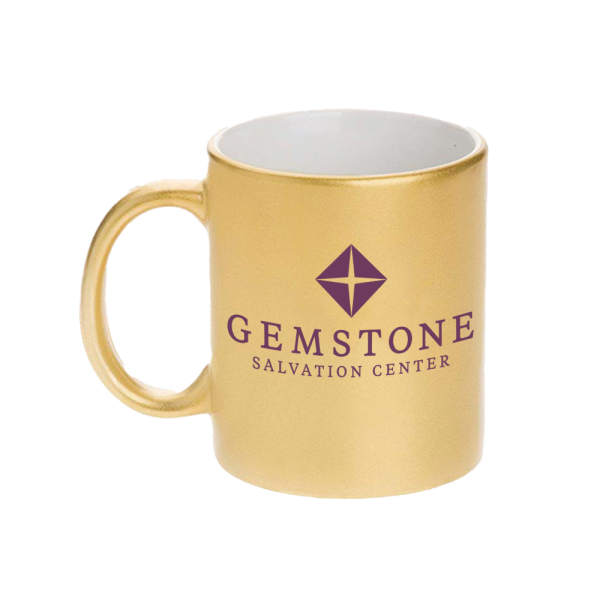 The Righteous Gemstones Gemstone Salvation Center Gold Mug For Sale